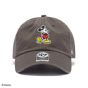 '47 ( フォーティーセブン ) '47 クリーンナップ Disney ミッキーマウス | 帽子 | キャップ | ディズニー | ミッキー | メンズ | レディース | コラボ | ウォッシュド加工 | 正規品 | サイズ調整 | ブラック | ホワイト | カーキ | グレー | ブラウン | ネイビー