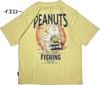 【 SALE 】KRIFF MAYER ( クリフメイヤー ) スヌーピープリントT 釣り メンズ 2557803 半袖Tシャツ Tシャツ スヌーピー SNOOPY キャラクター プリントT アウトドア キャンプ フェス カジュアル 夏服 接触冷感