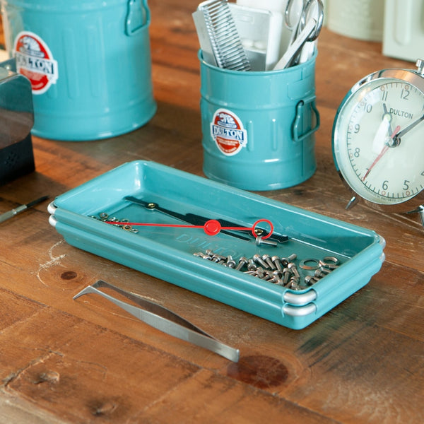 DULTON ( ダルトン ) DESKTOP TRAY デスクトップ トレイ | スチールトレイ | スチール | 整理整頓 | 入れ物 | 容器 | スタッキング | シンプル | 書斎 | リビング | 収納 | デスク | 可愛い | オシャレ | 120-365 | だるとん