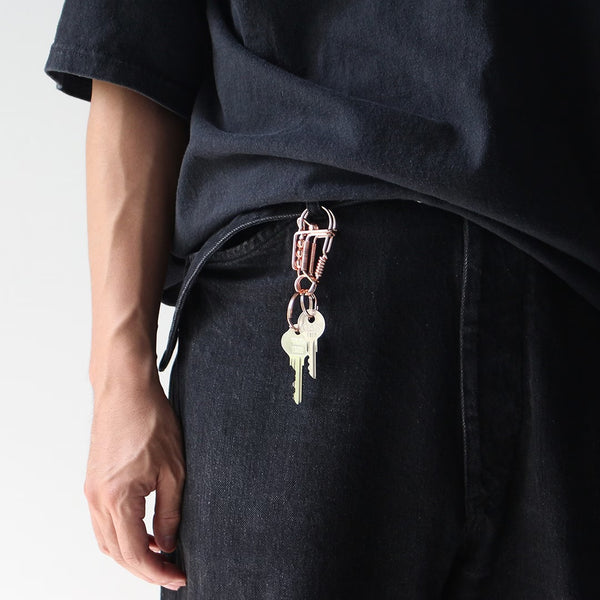 DETAIL ( ディテール ) Metal Wire Carabiner メタル ワイヤー カラビナ | コッパー | シルバー | ゴールド | ブラック | 登山 | アウトドア | キャンプ | かっこいい | プレゼント | ギフト | シンプル | 3726 | でぃてーる