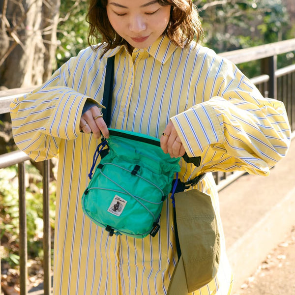 COBMASTER ( コブマスター ) COB-CR 2WAY ROLLTOP&KINCHAKU SHOULDER | ショルダーバッグ | コンパクト | 軽い | 軽量 | ロールトップ | 巾着 | シンプル | フェス | アウトドア | キャンプ | レジャー | 81700700 | こぶますたー