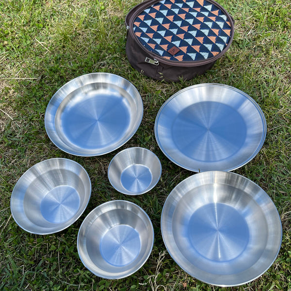 KINOX ( キノックス ) CAMPING BOWL(8P)&BAG SET KI24A018