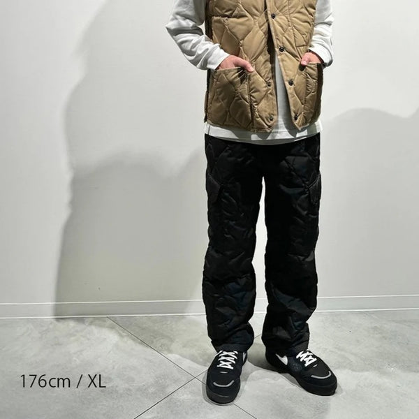 GRIP SWANY ( グリップスワニー ) 【 TAION-GRIPSWANY-PT01 】 TAION X GRIP SWANY DOWN CARGO PANTS | ロングパンツ | アウトドア | キャンプ | レジャー | ダウン | 保温 | 冬 | ユニセックス | 防寒 | ぐりっぷすわにー | タイオン