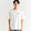 NANGA ( ナンガ ) ECO HYBRID BOX LOGO EMBROIDERY TEE ( UNISEX ) エコハイブリッドボックスロゴエンブロイダリーティー | シャツ | 半袖 | Tシャツ | ブラック | N0000252 | 刺繡ロゴ | ヨレにくい | シンプル | なんが | ユニセックス