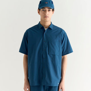 NANGA ( ナンガ ) DotAir® COMFY S/S SHIRT ( MEN ) ドットエア コンフィー ショートスリーブシャツ | メンズ | シャツ | 半袖シャツ | ウェア | トップス | 襟 | 胸ポケット | シワになりにくい | 快適