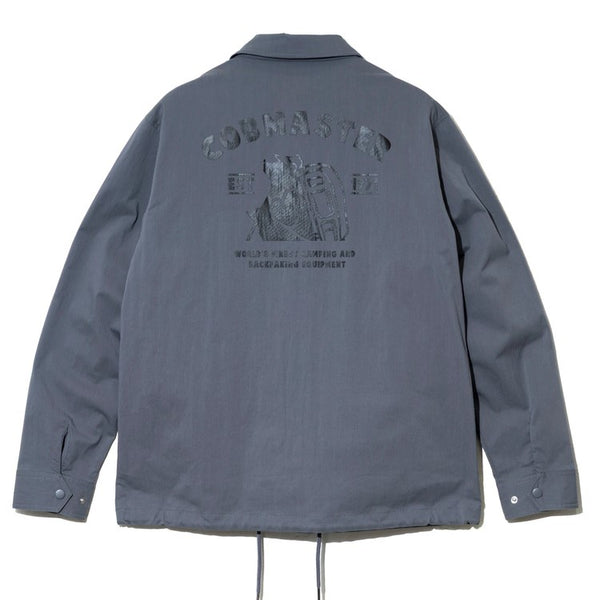 COBMASTER ( コブマスター ) ストレッチC/NベアーロゴコーチJKT | MENS | メンズ | ジャケット | アウター | バックプリント | ウェア | アパレル | コーチジャケット | 春 | ナチュラル | ライトアウター | アウトドア | キャンプ | レジャー | 450208 | こぶますたー