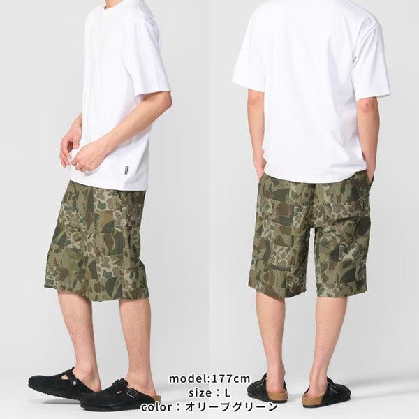 KRIFF MAYER ( クリフメイヤー ) パッチワークショーツ | MENS | 2553103 | メンズ | 綿100％ | ボトムス | ハーフパンツ | 半ズボン | アパレル | ショートパンツ | パッチワーク | くりふめいやー | カジュアル
