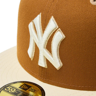 NEW ERA ( ニューエラ ) 59FIFTY Pancakes ニューヨーク・ヤンキース トーステッドピーナッツ ワインコークバイザー | 帽子 | キャップ | 日よけ | オシャレ | 14388834 | ユニセックス | ポリエステル | レジャー | アウトドア | にゅーえら