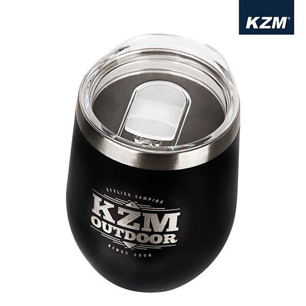 KZM OUTDOOR（カズミ アウトドア）エッグタンブラー 2個セット キャンプ用品 アウトドア ステンレス タンブラー コップ グラス 真空断熱 350ml K9T3K010