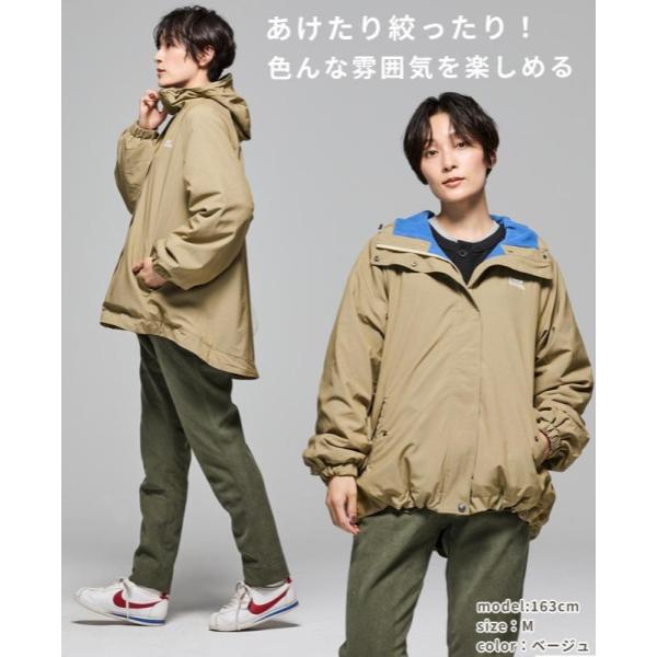 KRIFF MAYER ( クリフメイヤー ) ゆったりAラインマンパ | LADYS | レディース | W2517825 | アウター | マウンテンパーカー | 上着 | アウトドア | キャンプ | レジャー | フリース | 暖かい | Aライン | ゆったり | 動きやすい | 体型カバー | くりふめいやー