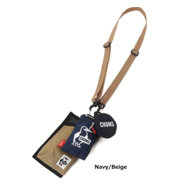 CHUMS ( チャムス ) スリング3ポーチスウェットナイロン | バッグ | ショルダーバッグ | ポーチ | 3個 | セット | スウェット | カジュアル | 定番 | 撥水 | 撥油 | 耐久性 | ナイロン | アウトドア | キャンプ | レジャー | CH60-4080 | ちゃむす