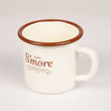 S`more ( スモア ) café s'more mug | マグカップ | マグ | コップ | ホーロー | レトロ | 可愛い | アウトドア | キャンプ | プレゼント | シンプル | ロゴ | 耐久性 | 熱伝導 | すもあ
