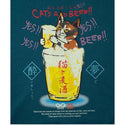 go slow caravan ( ゴースローキャラバン ) 空紡糸裏毛 猫と麦酒ヘムスピンドル BOX フーディー  | MENS | WOMENS | メンズ | レディース | ウェア | トップス | 綿100％ | スウェット | フーディ | バックプリント | 352609 | カジュアル