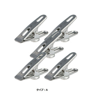 DULTON ( ダルトン ) MAGNETIC CLIP SET OF 5 A B マグネティック クリップ 5pcs セット | マグネット | クリップ | シンプル | スチール | CH14-H495 | だるとん | ガレージ