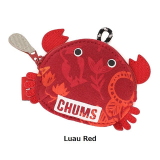 CHUMS ( チャムス ) クラブジップコインケース | 財布 | ウォレット | CH60-3716 | 小物入れ | かに | カニ | 小銭入れ | コインケース | ソフト | 旅行 | アウトドア | キャンプ | 登山 | ハイキング | 子供 | プレゼント | ギフト | ちゃむす