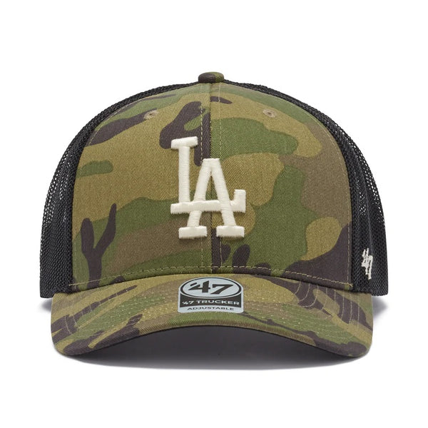 '47 ( フォーティーセブン ) '47 トラッカー ロサンゼルス・ドジャース MLB CAMO ウッドランドカモ | 帽子 | キャップ | 日よけ | オシャレ | カモ | アウトドア | キャンプ | レジャー | 14920290 | ふぉーてぃーせぶん