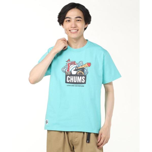 CHUMS ( チャムス ) ラブアンドアドベンチャーブービーTシャツ | トップス | Tシャツ | 半袖 | シャツ | 夏服 | CH01-2516 | グラフィックTシャツ | 定番 | コットン | プリントT