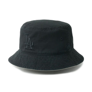 NEW ERA ( ニューエラ ) バケット01 リバーシブル MLB Bucket Hat ロサンゼルス・ドジャース ブラック/ペブル | 帽子 | ハット | バケットハット | バケハ | コットン | カジュアル | レジャー | アウトドア | キャンプ | 14744772 | にゅーえら