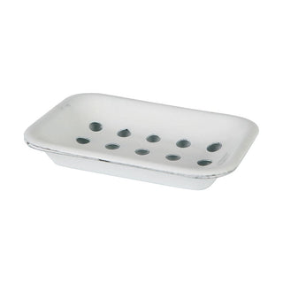 DULTON ( ダルトン ) ENAMELED SOAP DISH エナメル ソープ ディッシュ | ソープディッシュ | 石鹸置き | 洗面所 | バスルーム | お風呂場 | シンプル | ホーロー | 琺瑯 | 清潔感 | CH13-H490 | だるとん