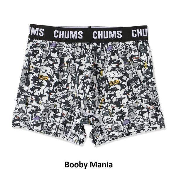 CHUMS ( チャムス ) チャムスパターンボクサーズ 下着 ボクサーパンツ 前開き ポリエステル 蒸れにくい ドライ 抗菌 防臭 総柄 柄パンツ アンダーウェア 男性用 メンズ ボクサーブリーフ CH09-1339