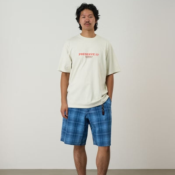 GRAMICCI ( グラミチ ) FOOTPRINTS TEE PIGMENT DYED フットプリントTシャツピグメントダイ | シャツ | Tシャツ | アパレル | 半袖 | 半袖Tシャツ | G6SU-T119 | カジュアル | バックプリント | ぐらみち