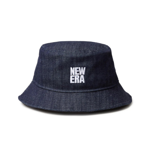 NEW ERA ( ニューエラ ) バケット01 Denim スクエアニューエラロゴ | 帽子 | バケットハット | ハット | バケハ | 日よけ | デニム | シンプル | オシャレ | ユニセックス | コットン | 14388526 | 14388525