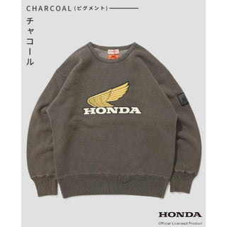 【 SALE 】KRIFF MAYER ( クリフメイヤー ) HONDAコラボクルー ( WING ) MENS | メンズ | LADYS | レディース | 2527204 | スウェット | 長袖 | ホンダ | コラボ | レジャー | お出かけ | ワッペン | くりふめいやー
