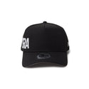 NEW ERA ( ニューエラ ) 9FORTY A-Frame Essential ワードマークロゴ ブラック | 帽子 | 黒 | 日よけ | お出かけ | レジャー | オシャレ | ロゴ | アウトドア | 14388672 | スナップバック | ユニセックス