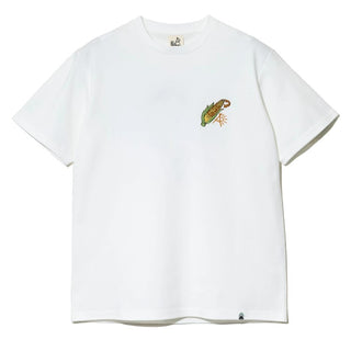 go slow caravan ( ゴースローキャラバン ) PIECLEX とうもろこし刺繍 TEE | MENS | メンズ | 半袖 | Tシャツ | とうもろこし | シンプル | 抗菌 | アウトドア | キャンプ | レジャー | お出かけ | オシャレ | 夏服 | ごーすろーきゃらばん | 369302