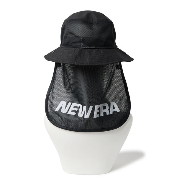 NEW ERA ( ニューエラ ) アドベンチャーライト サンシェード Tech Multi Mesh ブラック | アウトドア | 帽子 | ハット | サファリハット | お出かけ | 登山 | ハイキング | レジャー | 日よけ | UVカット | 14774344 | にゅーえら