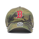 '47 ( フォーティーセブン ) クリーンナップ ボストンレッドソックス MLB CAMO ウッドランドカモ レッドソックス キャップ MLBキャップ 帽子 カモ柄 キャップ ベースボールキャップ メンズ レディース 14920556