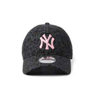 NEW ERA ( ニューエラ ) 9TWENTY Leopard ニューヨーク・ヤンキース ブラック ピンク | 帽子 | キャップ | 日よけ | 紫外線対策 | アウトドア | キャンプ | レジャー | お出かけ | オシャレ | 14745052 | にゅーえら