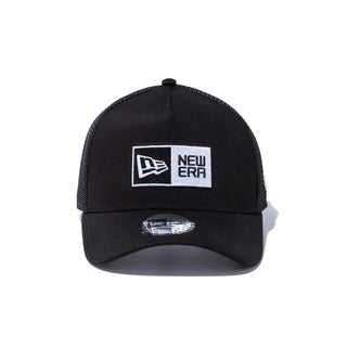 NEW ERA ( ニューエラ ) 9FORTY A-Frame トラッカー ボックスロゴ | シンプル | メッシュ | 帽子 | キャップ | 日よけ | 定番 | サイズ調整 | アウトドア | キャンプ | レジャー | 14525001 | 14524999 | にゅーえら