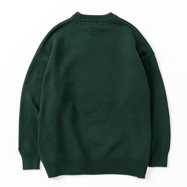 KAVU ( カブー ) メンズ アップルニット | ニット | 長袖 | りんご | レトロ | オーバーサイズ | オススメ | 冬服 | 秋服 | オシャレ | アパレル | トップス | かぶー | 19821916058005 | カジュアル