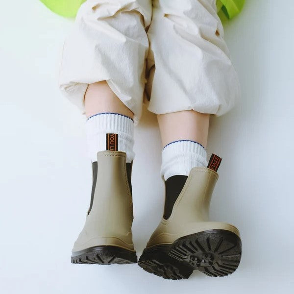 KiU ( キウ ) ツートーンサイドゴアレインブーツ | 防水 | 撥水 | サイドゴアブーツ | ショートブーツ | インソール | クッション | 快適 | おしゃれ | アウトドア | 雨 | 雪 | ユニセックス | メンズ | レディース | K514 | きう | 滑りにくい