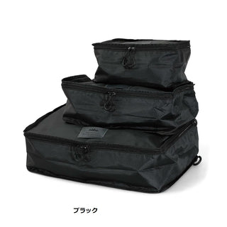 HIGHTIDE ( ハイタイド ) トラベルパッキングバッグ 3pack | ネーエ | 旅行 | パッキング | シンプル | トラベル | アウトドア | キャンプ | メッシュ | 洗濯可 | ハンドル付 | ポリエステル | GB317 | はいたいど