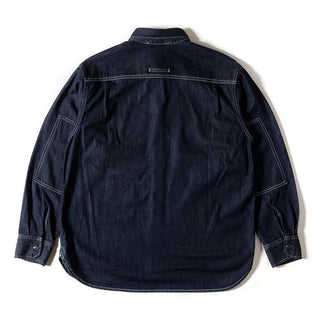 GRIP SWANY ( グリップスワニー ) 【 GSS-40 】 DENIM FIELD SHIRT シャツ | 長袖 | 長袖シャツ | アウトドア | キャンプ | トップス | アパレル | ワークテイスト | デニム | 武骨 | ポケット | 綿100％