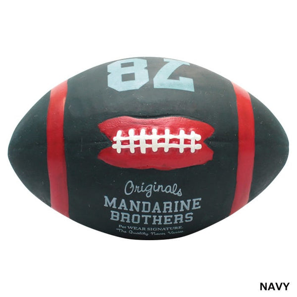 MANDARINE BROTHERS ( マンダリンブラザーズ ) AMERICAN FOOTBALL TOY | 犬 | イヌ | おもちゃ | フットボール | 可愛い | 音が鳴る | まんだりんぶらざーず