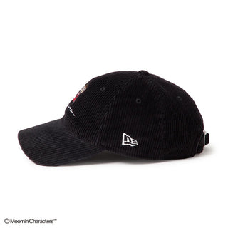 NEW ERA ( ニューエラ ) 9TWENTY Moomin ムーミン リトルミイ 15154849 コーデュロイ キャップ 帽子 ブラック レディース メンズ 8W Corduroy コラボ おしゃれ カジュアル 秋冬 ユニセックス