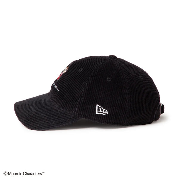 NEW ERA ( ニューエラ ) 9TWENTY Moomin ムーミン リトルミイ 15154849 コーデュロイ キャップ 帽子 ブラック レディース メンズ 8W Corduroy コラボ おしゃれ カジュアル 秋冬 ユニセックス