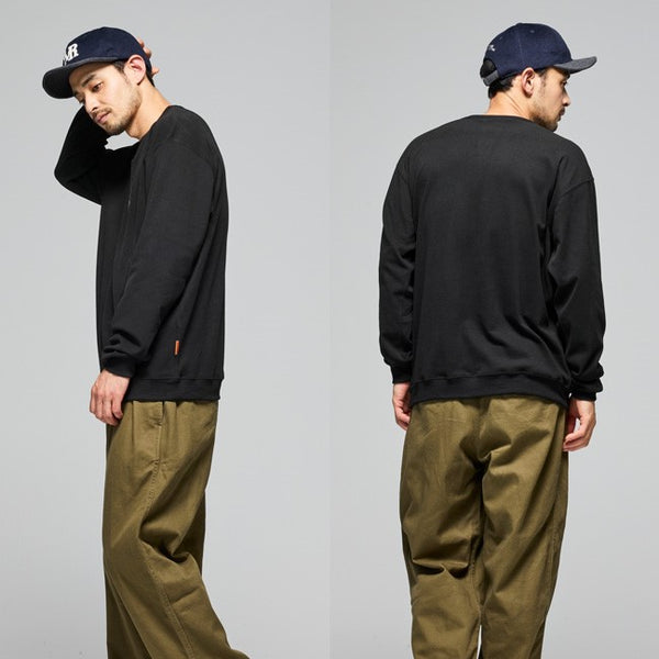 KRIFF MAYER ( クリフメイヤー ) もちのび刺繍ロンT | MENS | メンズ | 2515600 | トップス | 長袖 | モチモチ | もちのびシリーズ | 秋 | 冬 | 防寒 | 暖かい | 刺繍 | レディース | ユニセックス | 伸縮性 | 起毛 | くりふめいやー | カジュアル | オシャレ | シンプル