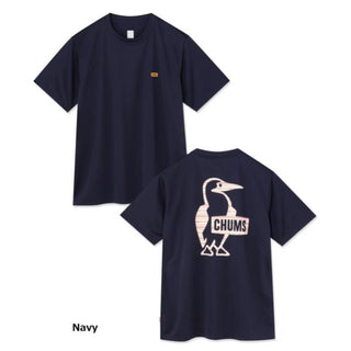 CHUMS ( チャムス ) シナワバブービーロゴTシャツ 半袖 Tシャツ メンズ レディース ユニセックス トップス カットソー ロゴTシャツ UVカット ドライ ストレッチ アウトドア キャンプ フェス レジャー カジュアル 普段使い CH01-2930