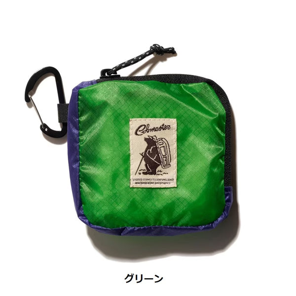 COBMASTER ( コブマスター ) COB-CR L ZIP WALLET | 財布 | ミニ財布 | 撥水 | キャンプ | アウトドア | レジャー | 登山 | 旅行 | コンパクト | コインケース | 小銭入れ | コインポケット | L字 | 軽量 | 軽い | 81021200