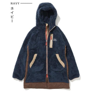 KRIFF MAYER ( クリフメイヤー ) シャギーボアロングフードJK | LADYS | W2514409 | レディース | ウェア | ジャケット | フード付 | ロング丈 | フリース | 軽い | 動きやすい | ふわふわ | カジュアル | W2514409 | くりふめいやー