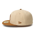 NEW ERA ( ニューエラ ) 59FIFTY Powered by GORO MIN-NANO ニューヨーク・ヤンキース オーツミルク/ティラミス 帽子 キャップ アウトドア 中津川吾郎 ポリエステル 15175514 おしゃれ