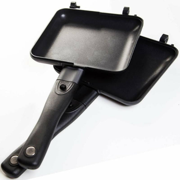 Ridge Monkey ( リッジモンキー ) コネクトコンパクトサンドウィッチトースター | フライパン | ホットサンド | 調理器具 | 朝食 | 軽量 | BBQ | アウトドア | キャンプ | 車中泊 | キッチン | オシャレ | 人気 | ソロキャンプ | 分離式 | 直火 | RM-CCT