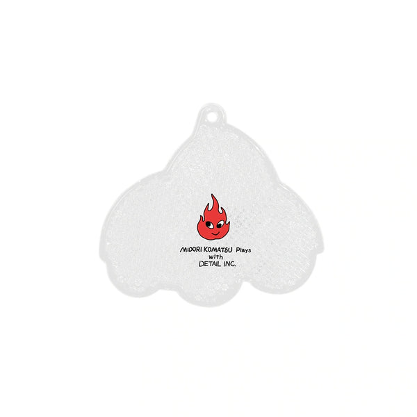 DETAIL ( ディテール ) Ghost Reflector | Midori Komatsu ゴースト リフレクター | イラストレーターコラボ | 2倍光る | 反射 | 3743G | 自転車 | ポップ | 散歩 | 夜道 | 安全性 | オバケ | 可愛い | でぃてーる