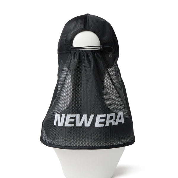 NEW ERA ( ニューエラ ) 9THIRTY サンシェード Tech Multi Mesh ブラック | アウトドア | 帽子 | キャップ | メッシュ | 通気性 | キャンプ | 登山 | レジャー | ユニセックス | ポリエステル | 首 | 日よけ | 14774412 | にゅーえら