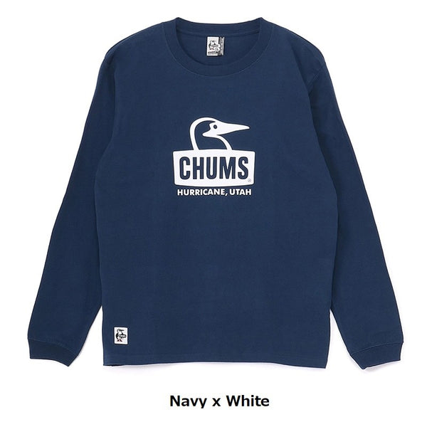 CHUMS ( チャムス ) ブービーフェイスブラッシュドロングスリーブTシャツ | ロンT | ロングTシャツ | 長袖 | ウェア | トップス | ロングスリーブTシャツ | ブービーフェイス | シンプル | ちゃむす | CH01-2667