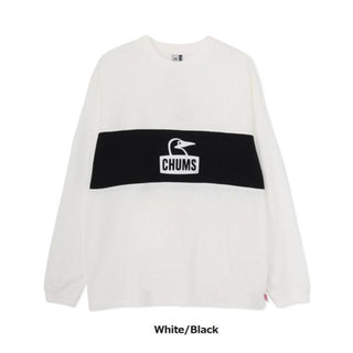 CHUMS ( チャムス ) カーンズパネルロングスリーブTシャツ | ロンT | ロングTシャツ | 長袖 | ウェア | トップス | オーバーサイズ | 型崩れしにくい | お出かけ | コットン | 起毛 | ちゃむす | CH01-2652